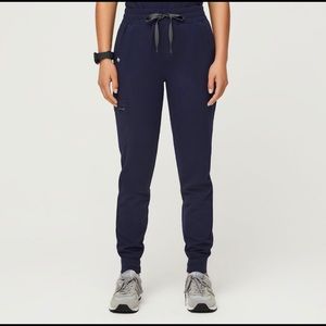 FIGS High Waisted Navy Zamora Joggers